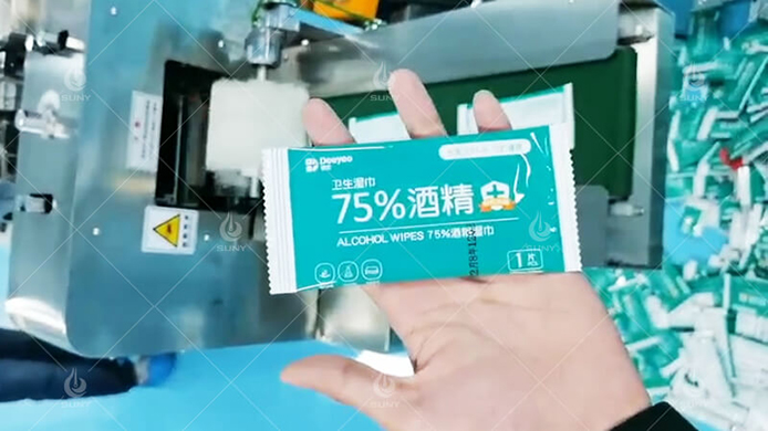 1-10片单机头湿巾机 1-10片单机头湿巾机