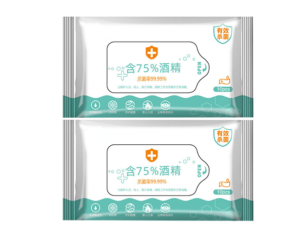 小包10片装消毒湿巾生产线