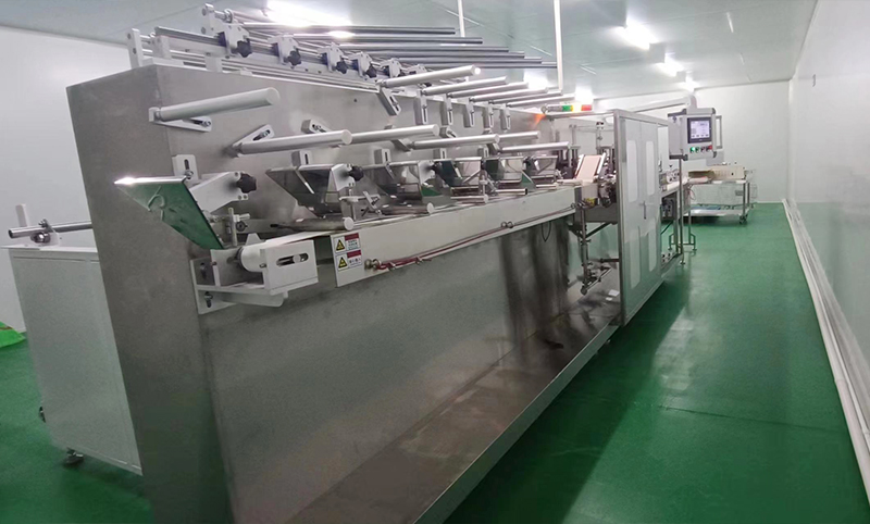 6道半湿巾机器设备