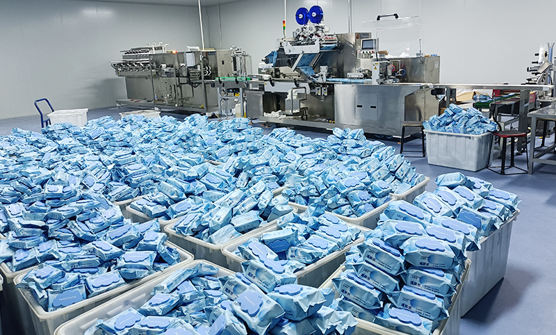 6道全自动湿纸巾设备