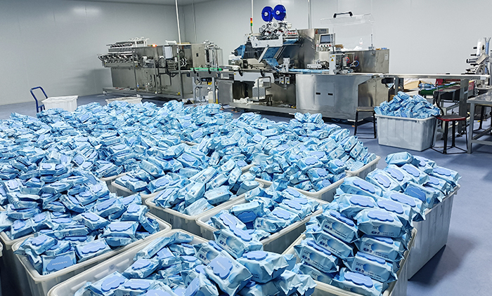 河南鹤壁 6道全自动湿纸巾设备