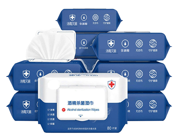 消毒湿巾应用广泛，酒精消毒湿巾生产设备扮演重要角色