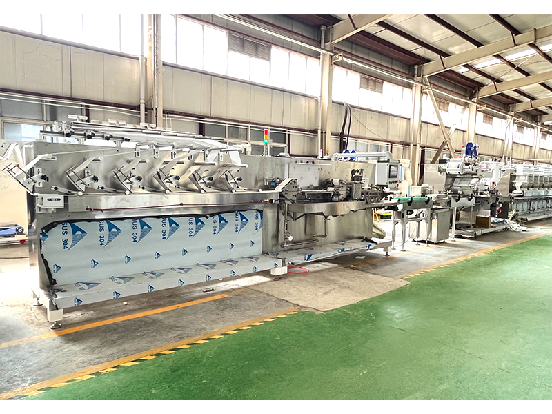 全自动6道湿巾机