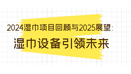 2024湿巾项目回顾与2025展望:湿巾设备引领未来 2024湿巾项目回顾与2025展望:湿巾设备引领未来