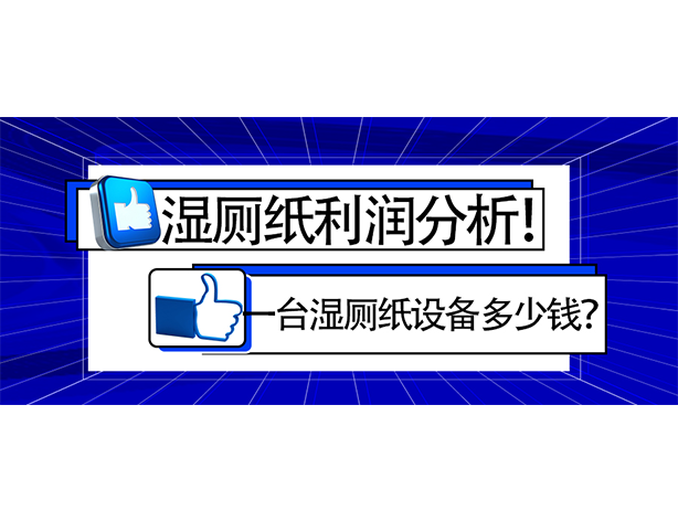 湿厕纸利润分析!一台湿厕纸设备多少钱? 湿厕纸利润分析!一台湿厕纸设备多少钱?