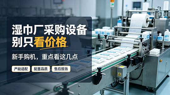 湿巾厂采购设备别只看价格!新手购机核心要点汇总 湿巾厂采购设备别只看价格!新手购机核心要点汇总