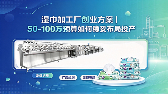 湿巾加工厂创业方案｜50-100 万预算如何稳妥布局投产