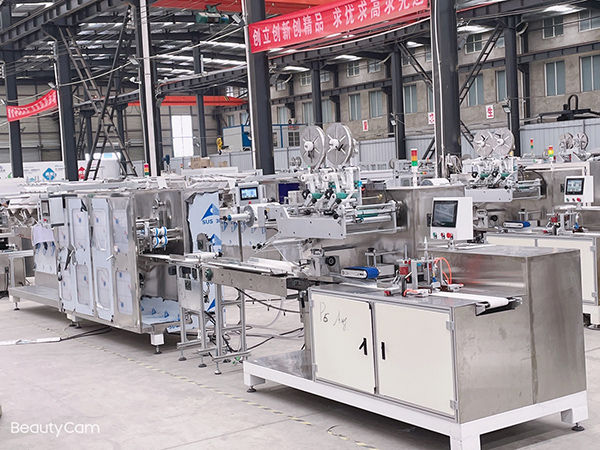 海德晟6道全自动湿巾生产线效益分析 海德晟6道全自动湿巾生产线效益分析